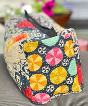 Load image into Gallery viewer, Kantha Toiletry Bag Big
