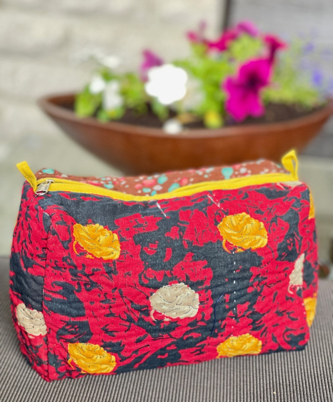 Kantha Toiletry Bag Small