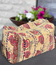 Load image into Gallery viewer, Kantha Toiletry Bag Big
