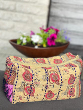 Load image into Gallery viewer, Kantha Toiletry Bag Big
