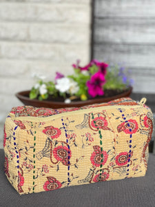 Kantha Toiletry Bag Big