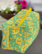 Load image into Gallery viewer, Kantha Toiletry Bag Big
