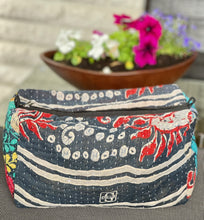 Load image into Gallery viewer, Kantha Toiletry Bag Big
