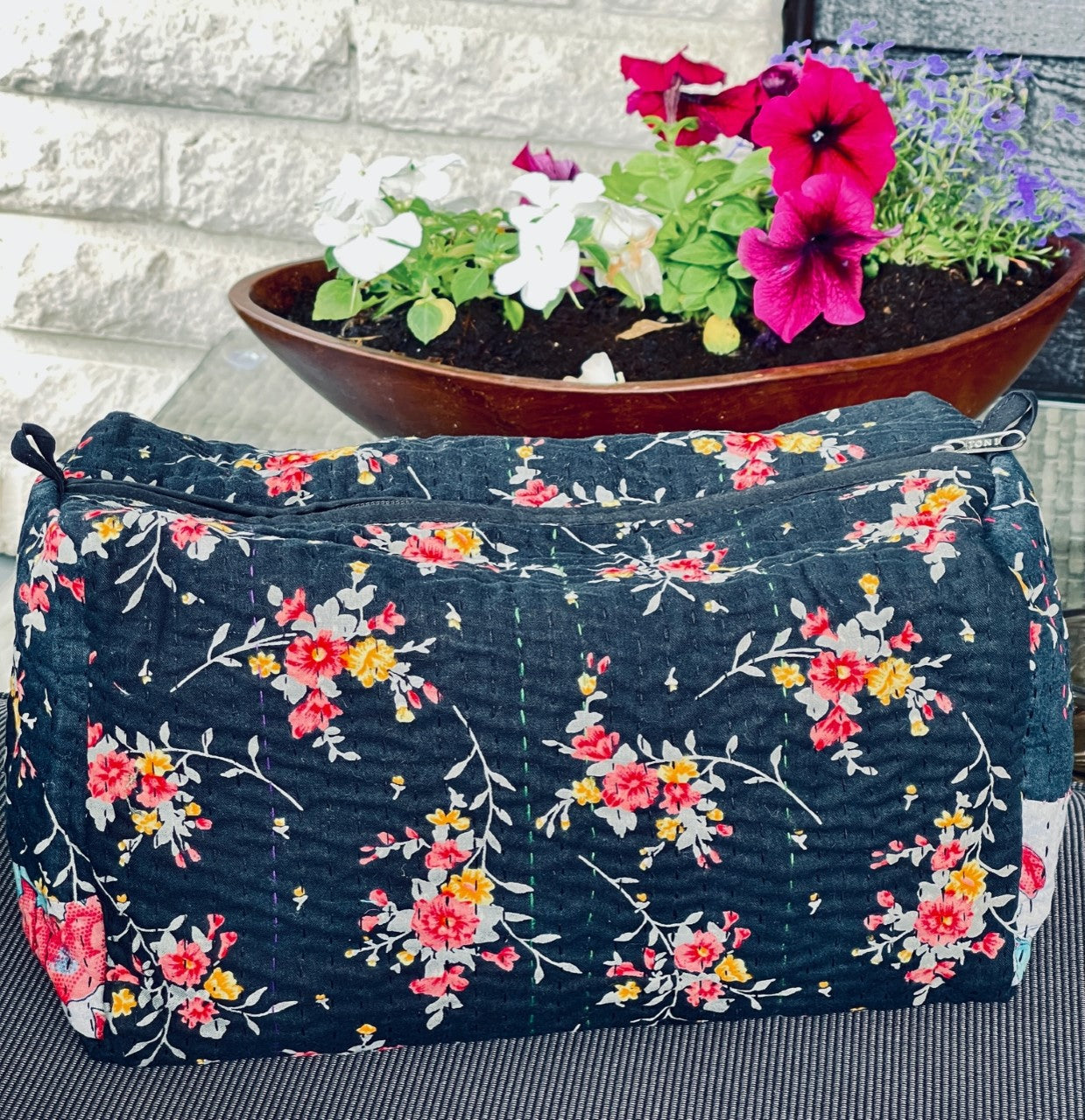 Kantha Toiletry Bag Big
