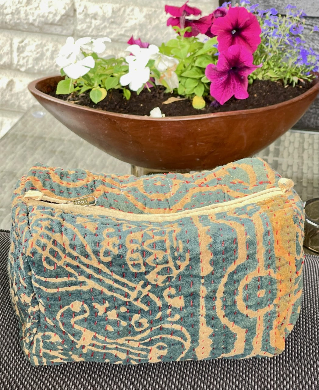 Kantha Toiletry Bag Small