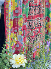 Load image into Gallery viewer, Vintage Sari Sequins Kantha
