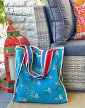 Load image into Gallery viewer, Sari Kantha Tote Bag
