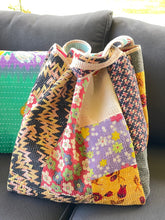 Load image into Gallery viewer, Sari Kantha Tote Bag
