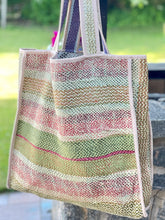 Load image into Gallery viewer, Sari Kantha Tote Bag
