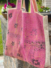 Load image into Gallery viewer, Sari Kantha Tote Bag
