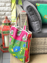 Load image into Gallery viewer, Sari Kantha Tote Bag
