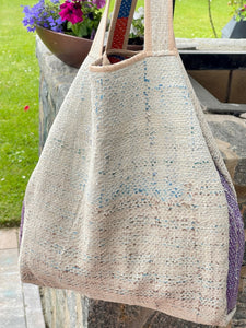 Sari Kantha Tote Bag