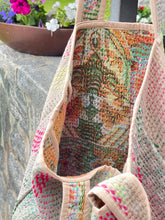 Load image into Gallery viewer, Sari Kantha Tote Bag
