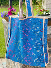 Load image into Gallery viewer, Sari Kantha Tote Bag
