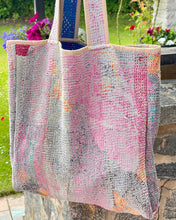 Load image into Gallery viewer, Sari Kantha Tote Bag
