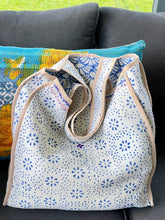 Load image into Gallery viewer, Sari Kantha Tote Bag
