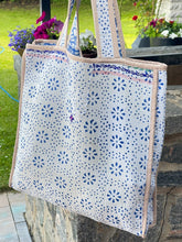 Load image into Gallery viewer, Sari Kantha Tote Bag
