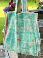 Load image into Gallery viewer, Sari Kantha Tote Bag
