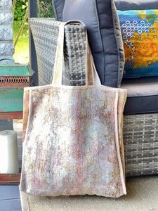 Sari Kantha Tote Bag