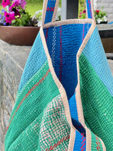 Load image into Gallery viewer, Sari Kantha Tote Bag
