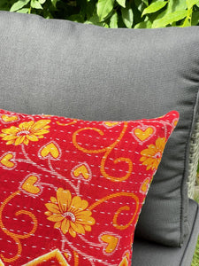 Sari Kantha Cushion 40cmX60cm