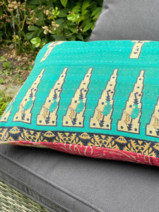 Sari Kantha Cushion 40cmX60cm