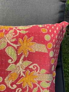 Sari Kantha Cushion 40cmX60cm