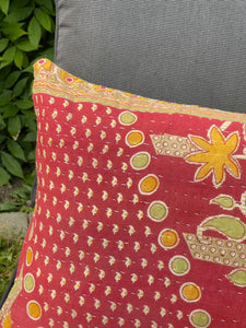 Sari Kantha Cushion 40cmX60cm