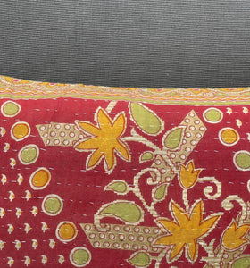 Sari Kantha Cushion 40cmX60cm