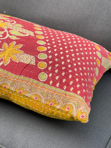 Sari Kantha Cushion 40cmX60cm