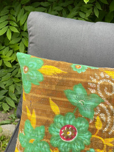 Sari Kantha Cushion 40cmX60cm