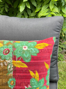 Sari Kantha Cushion 40cmX60cm