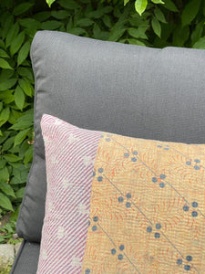 Sari Kantha Cushion 40cmX60cm