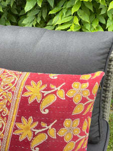 Sari Kantha Cushion 40cmX60cm