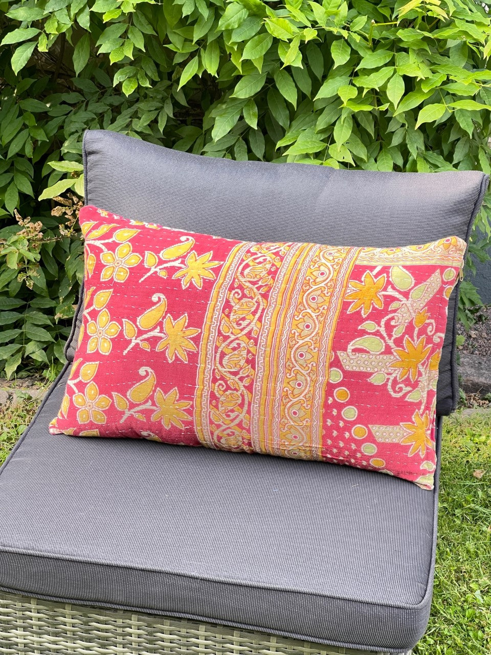 Vintage Kantha Cushion 60cmX40cm