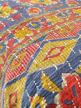 Load image into Gallery viewer, Vintage Sari Sequins Kantha
